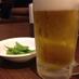 枝豆とビール